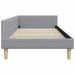 Cadru de pat colțar Altele cu headboard Gri deschis 80 x 200 cm - WALTI WALTI