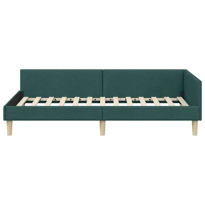 Cadru de pat colțar Altele Manual Verde închis 80 x 200 cm - WALTI WALTI