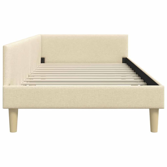 Cadru de pat colțar Altele cu headboard Manual Crem 80 x 200 cm - WALTI WALTI