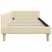 Cadru de pat colțar Altele cu headboard Manual Crem 80 x 200 cm - WALTI WALTI