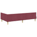 Cadru de pat colțar Altele cu headboard bordo 90 x 190 cm - WALTI WALTI