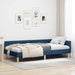 Cadru de pat colțar Altele cu headboard albastru 90 x 190 cm - WALTI WALTI