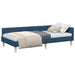 Cadru de pat colțar Altele cu headboard albastru 90 x 190 cm - WALTI WALTI