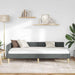 Cadru de pat colțar Altele cu headboard Gri închis 90 x 200 cm - WALTI WALTI