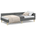 Cadru de pat colțar Altele cu headboard Gri închis 90 x 200 cm - WALTI WALTI