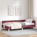 Cadru de pat colțar Altele cu headboard bordo 100 x 200 cm - WALTI WALTI