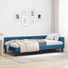 Cadru de pat colțar cu headboard Manual albastru 90 x 200 cm - WALTI WALTI