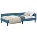 Cadru de pat colțar cu headboard Manual albastru 100 x 200 cm - WALTI WALTI