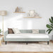 Cadru de pat colțar cu headboard Gri deschis 100 x 200 cm - WALTI WALTI