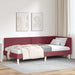 Cadru de pat colțar Altele cu headboard bordo 80 x 200 cm - WALTI WALTI