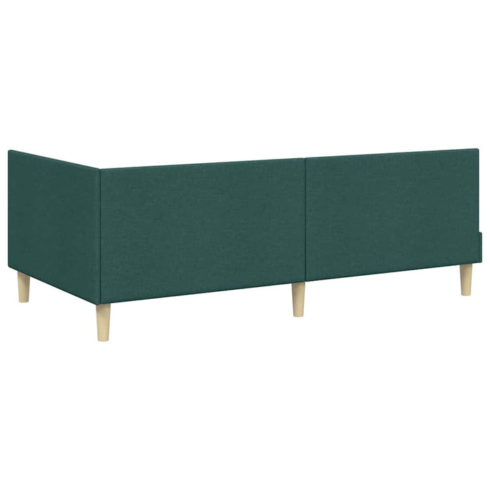 Cadru de pat colțar Altele Manual Verde închis 80 x 200 cm - WALTI WALTI