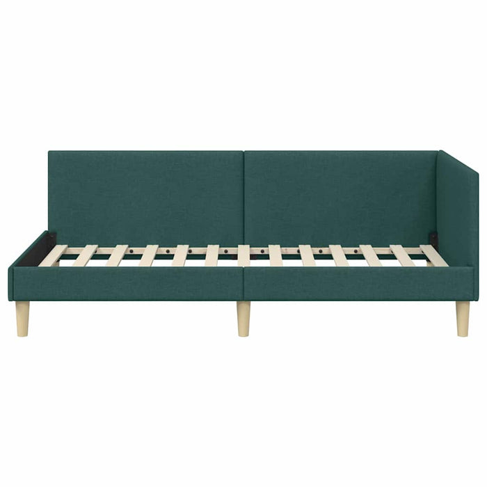 Cadru de pat colțar Altele Manual Verde închis 80 x 200 cm - WALTI WALTI