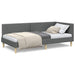 Cadru de pat colțar Altele cu headboard Gri închis 90 x 200 cm - WALTI WALTI