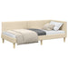 Cadru de pat colțar Altele cu headboard Crem 100 x 200 cm - WALTI WALTI