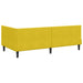 Cadru de pat colțar Altele cu headboard Galben 80 x 200 cm - WALTI WALTI