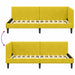 Cadru de pat colțar Altele cu headboard Galben 80 x 200 cm - WALTI WALTI