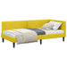 Cadru de pat colțar Altele cu headboard Galben 80 x 200 cm - WALTI WALTI