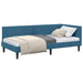 Cadru de pat colțar Altele cu headboard albastru 90 x 190 cm - WALTI WALTI