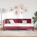 Cadru de pat colțar Altele cu headboard bordo 90 x 190 cm - WALTI WALTI