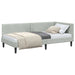 Cadru de pat colțar Altele cu headboard Gri deschis 90 x 200 cm - WALTI WALTI