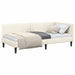 Cadru de pat colțar Altele cu headboard Crem 100 x 200 cm - WALTI WALTI