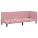 Cadru de pat colțar cu headboard Roz 80 x 200 cm Catifea - WALTI WALTI