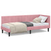Cadru de pat colțar cu headboard Roz 80 x 200 cm Catifea - WALTI WALTI