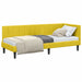 Cadru de pat colțar cu headboard Galben 80 x 200 cm Catifea - WALTI WALTI