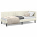 Cadru de pat colțar cu headboard Crem 80 x 200 cm Catifea - WALTI WALTI