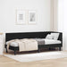 Cadru de pat colțar cu headboard Negru 80 cm x 200 cm Catifea - WALTI WALTI