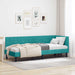 Cadru de pat colțar cu headboard Turcoaz 80 cm x 200 cm Catifea - WALTI WALTI