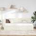 Cadru de pat colțar cu headboard Crem 80 x 200 cm Catifea - WALTI WALTI