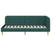 Cadru de pat colțar Verde închis 100 x 200 cm țesătură - WALTI WALTI