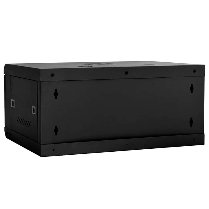 Dulap de rețea cu depozitare Negru 60 x 35 x 28 cm Oțel - WALTI WALTI