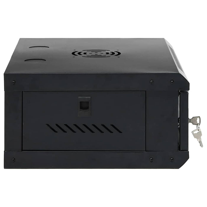 Dulap de rețea cu depozitare Negru 53 x 35 x 21 cm Oțel - WALTI WALTI
