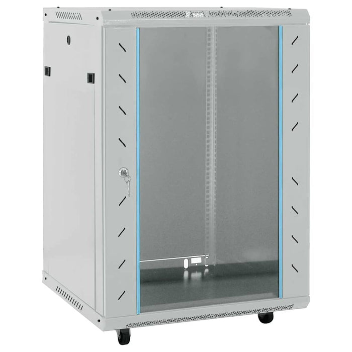 Dulap de rețea cu depozitare Gri 60 x 60 x 80 cm Oțel - WALTI WALTI