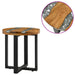 Masă de cafea Maro 40 x 40 x 45 cm Lemn solid de tec - WALTI WALTI