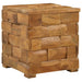 Scaun cu Depozitare Maro 40,5 x 39,5 x 45 cm Lemn solid de tec - WALTI WALTI