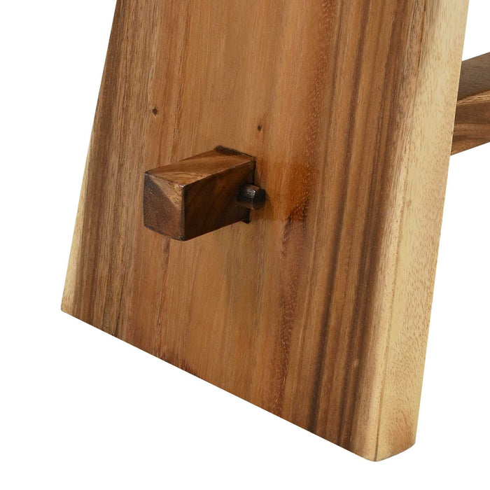 Scaun de baie natural 50 x 30 x 45 cm Lemn natural - WALTI WALTI