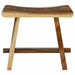 Scaun de baie natural 50 x 30 x 45 cm Lemn natural - WALTI WALTI