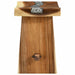 Scaun de baie natural 50 x 30 x 45 cm Lemn natural - WALTI WALTI