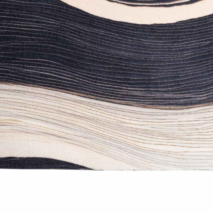 Covor de bucătărie Negru 150 x 45 cm Catifea WALTI
