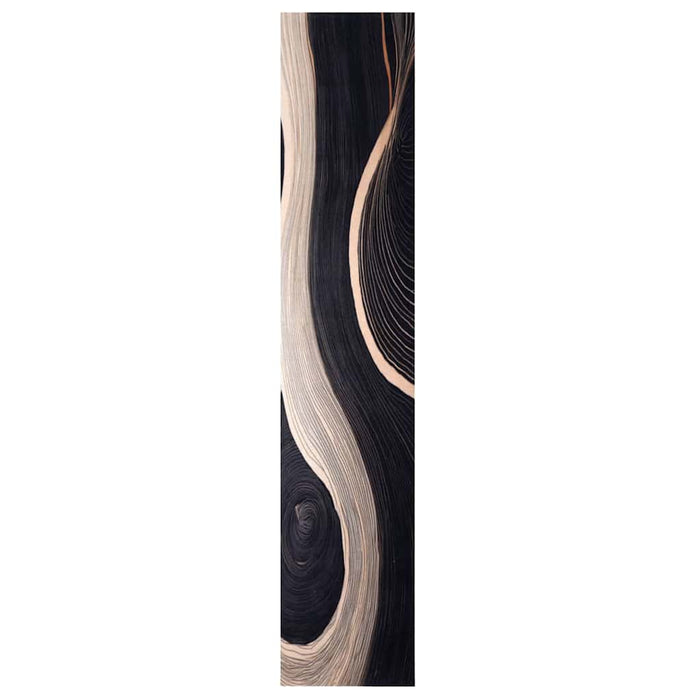 Covor de bucătărie Negru 300 x 60 cm Catifea WALTI