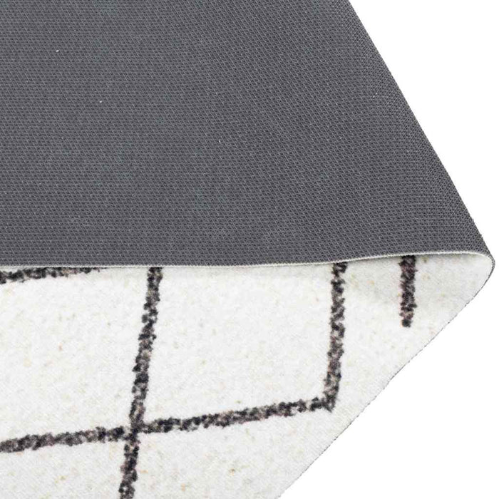 Covor de bucătărie Alb 150 x 45 cm Catifea WALTI