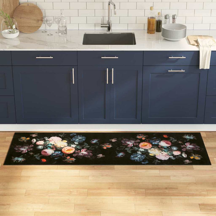 Covor de bucătărie Floral Flori 60 x 180 cm Catifea - WALTI WALTI