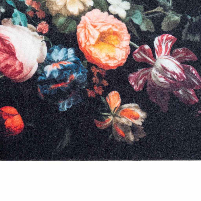 Covor de bucătărie Negru 300 x 60 cm Catifea WALTI