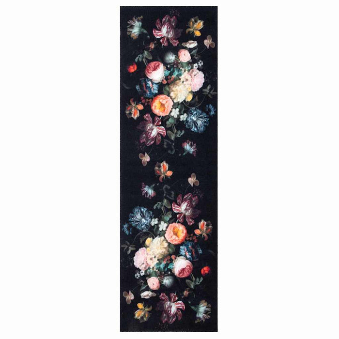 Covor de bucătărie Negru 300 x 60 cm Catifea WALTI