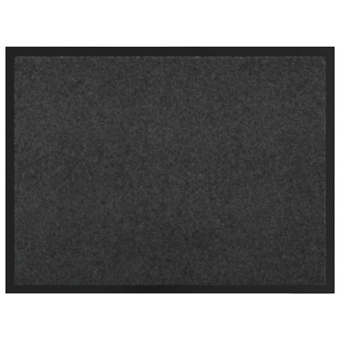 Covoraș de intrare Antracit 60 x 80 cm Țesătură Teddy - WALTI WALTI