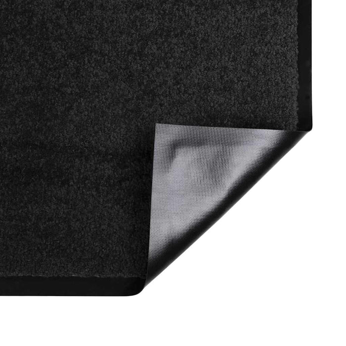 Covoraș de intrare Negru 60 x 80 cm Țesătură Teddy - WALTI WALTI