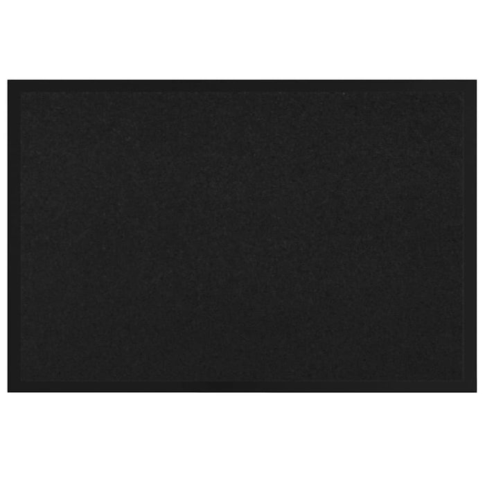 Covoraș de intrare Negru 80 x 120 cm Țesătură Teddy - WALTI WALTI